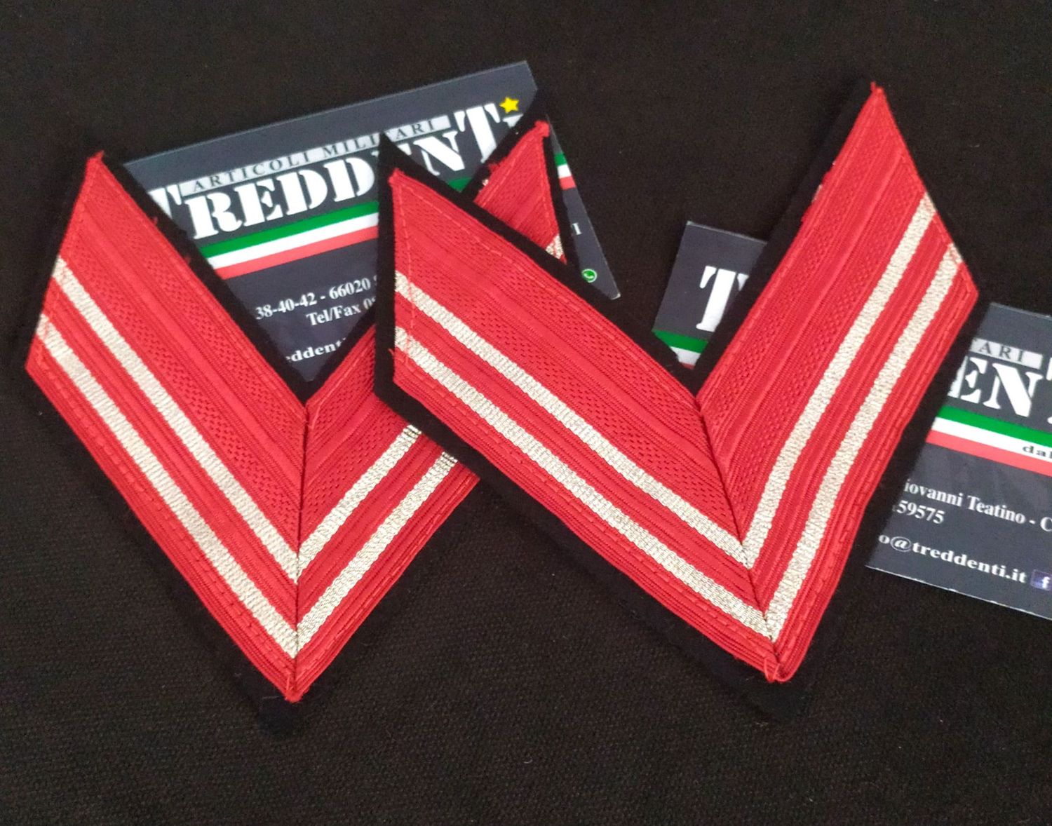 Gradi per GUS da Appuntato Scelto Carabiniere