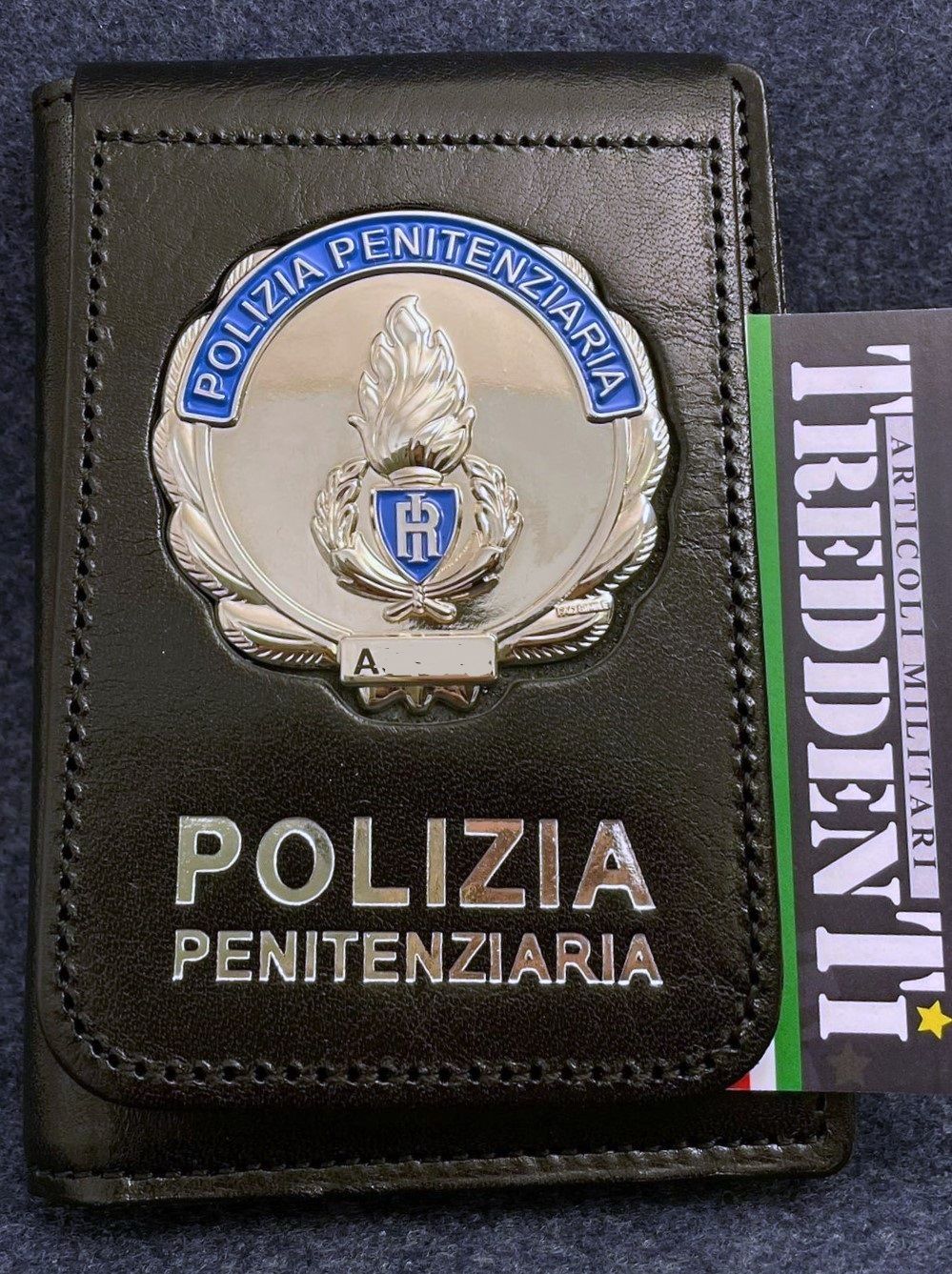 Portafoglio in pelle Polizia Penitenziaria Ascot 600