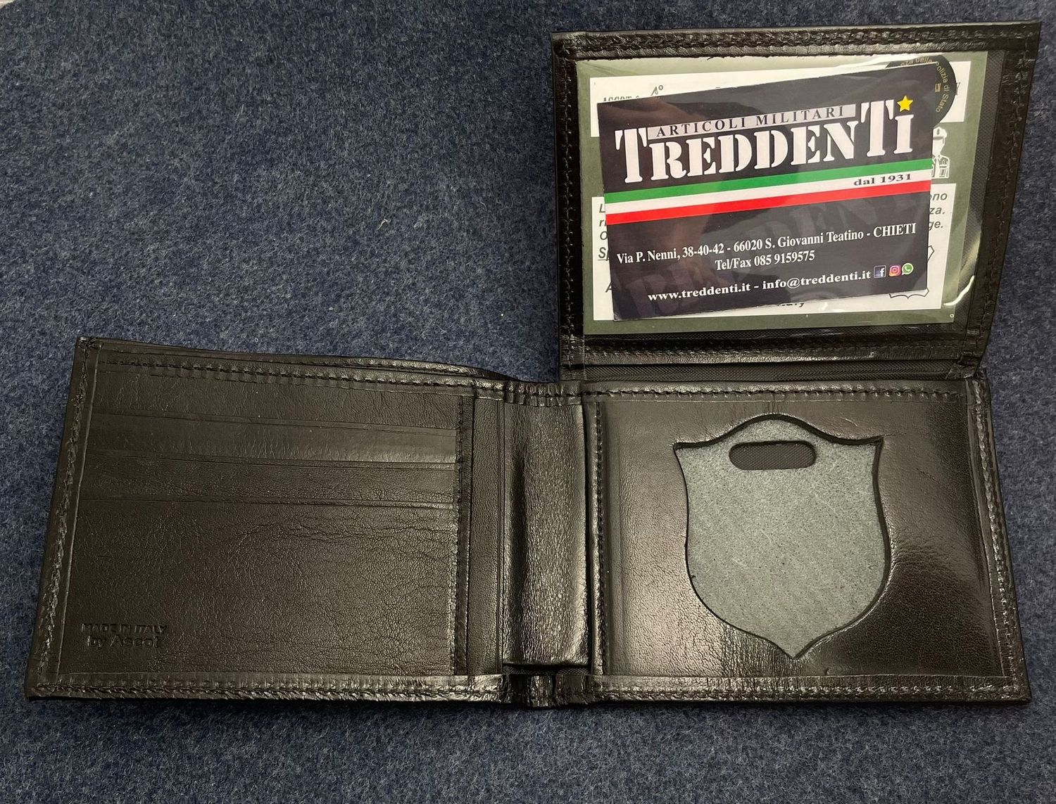 Portafoglio Polizia di Stato Ascot 260 senza placca