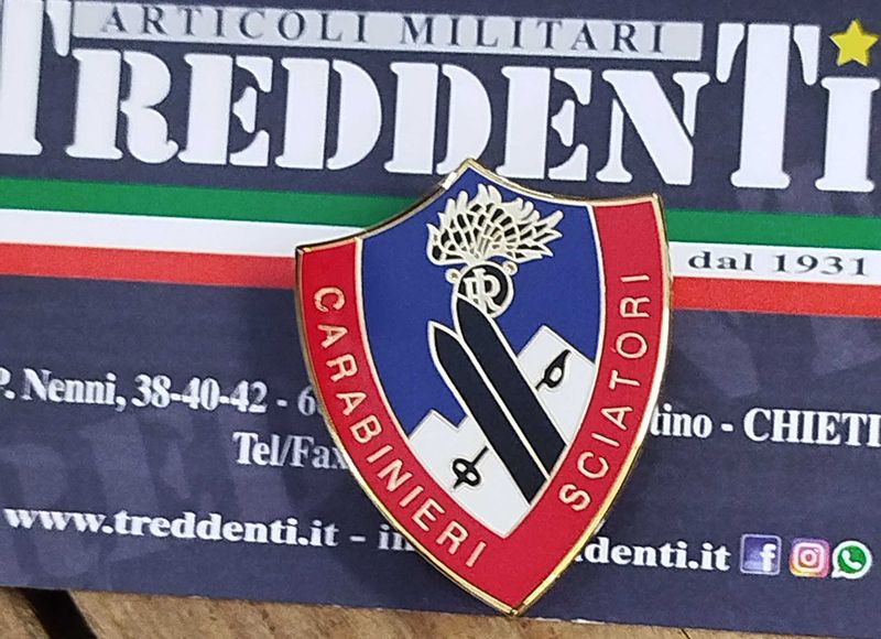 Spilla Distintivo Carabinieri Sciatori