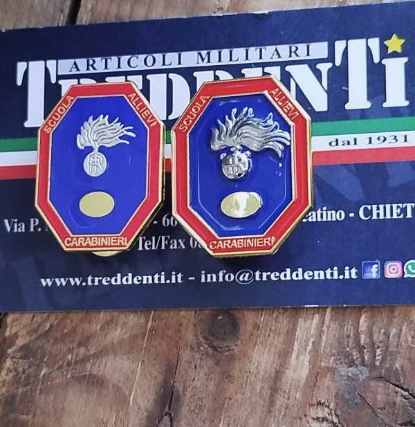 Distintivo Ricordo Scuola Allievi Carabinieri neutra