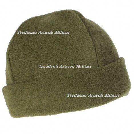 Zuccotto Cappello Berretto Watch Cap Esercito Italiano in Pile Zuccotto Cappello Berretto Watch Cap Esercito Italiano in Pile