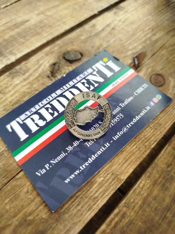 Spilla Ricordo ISAF AFGANISTAN