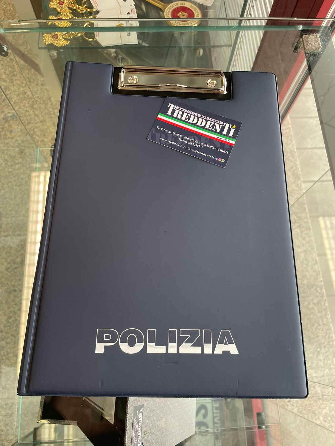 Cartella block-notes Polizia di Stato