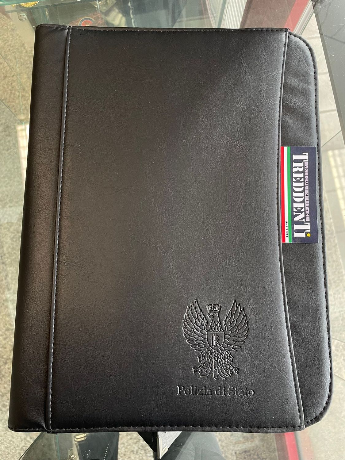 Cartella similpelle Polizia di Stato