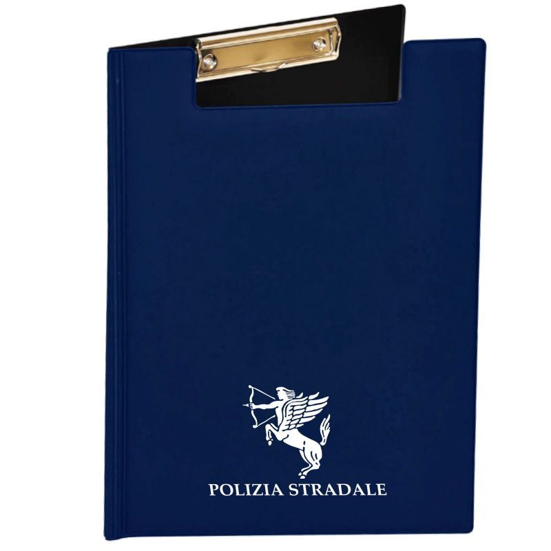 Cartella block-notes Polizia Stradale