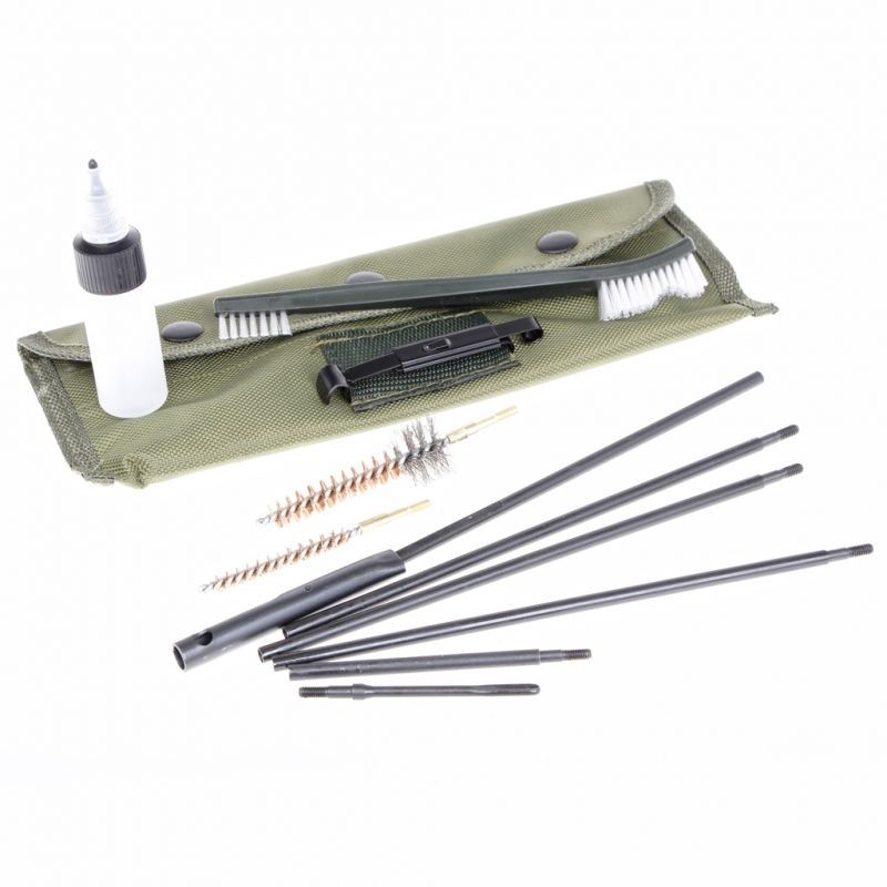 KIT PULIZIA con custodia colore verde OD per M4-M16-AR15