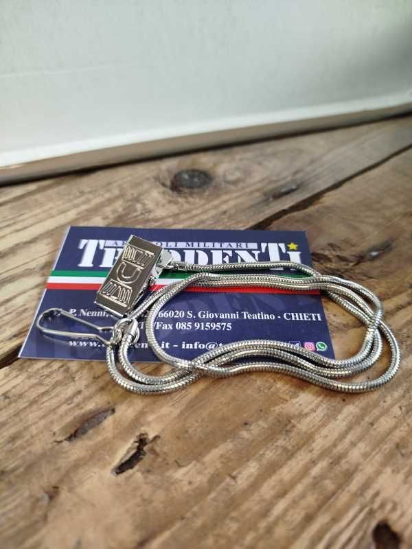 Catenella a Serpe in metallo per Fischietto