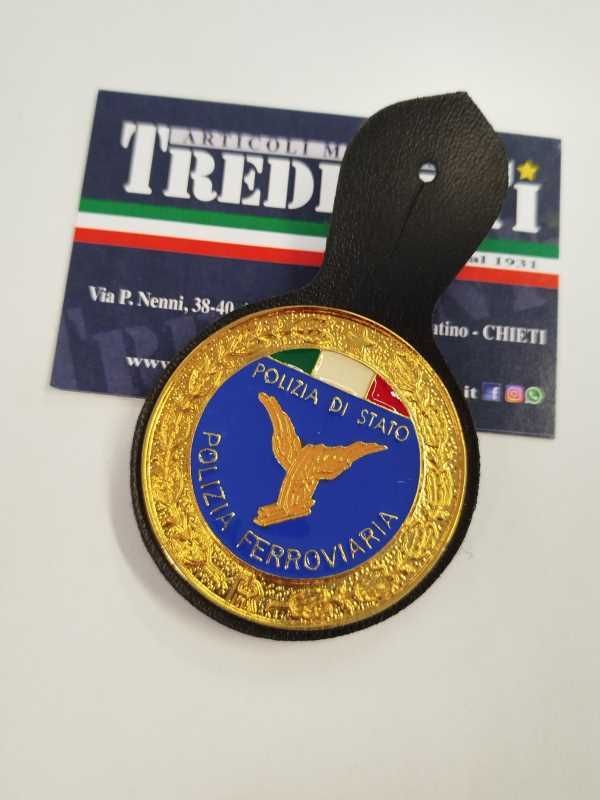 Spilla Pendif Distintivo Polizia di Stato POLIZIA FERROVIARIA