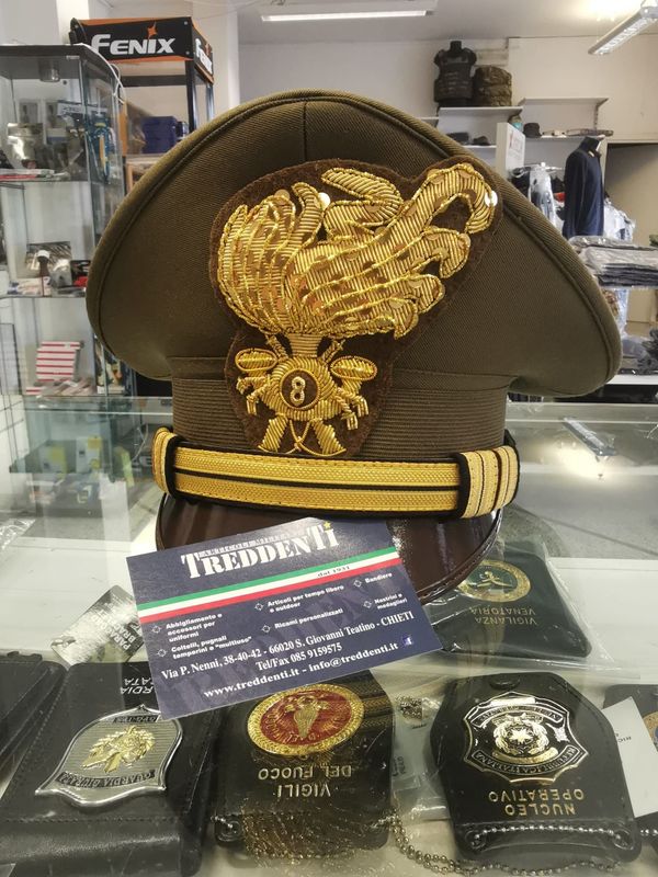 Berretto Fregio da Bersagliere Esercito Italiano