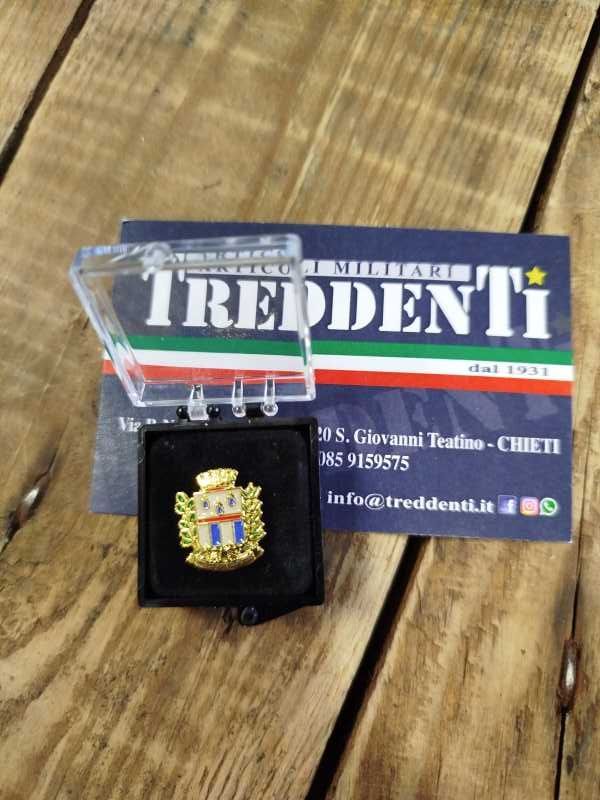 Spilla Pins da giacca con araldico Polizia Penitenziaria