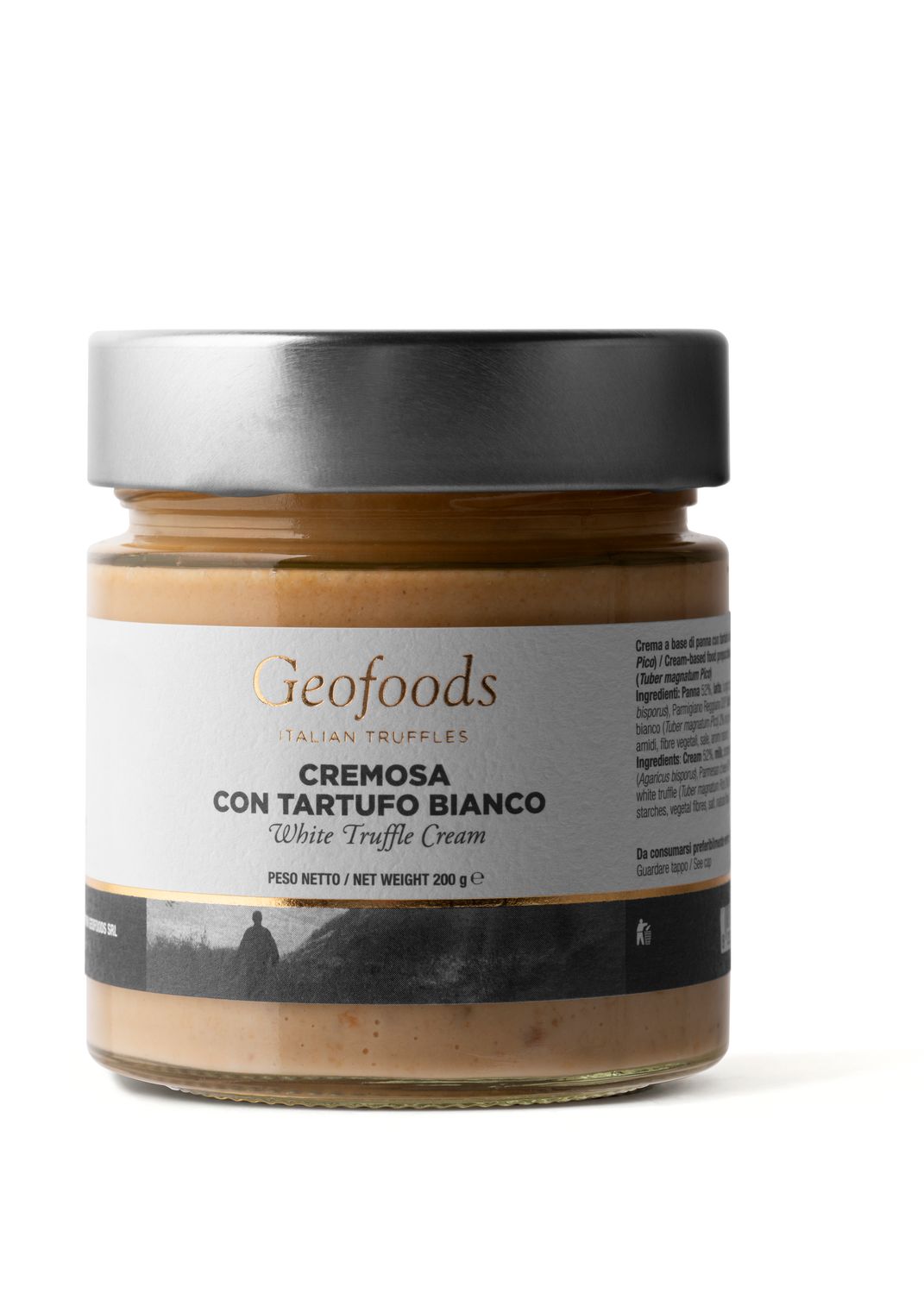 Crème van witte truffel met room