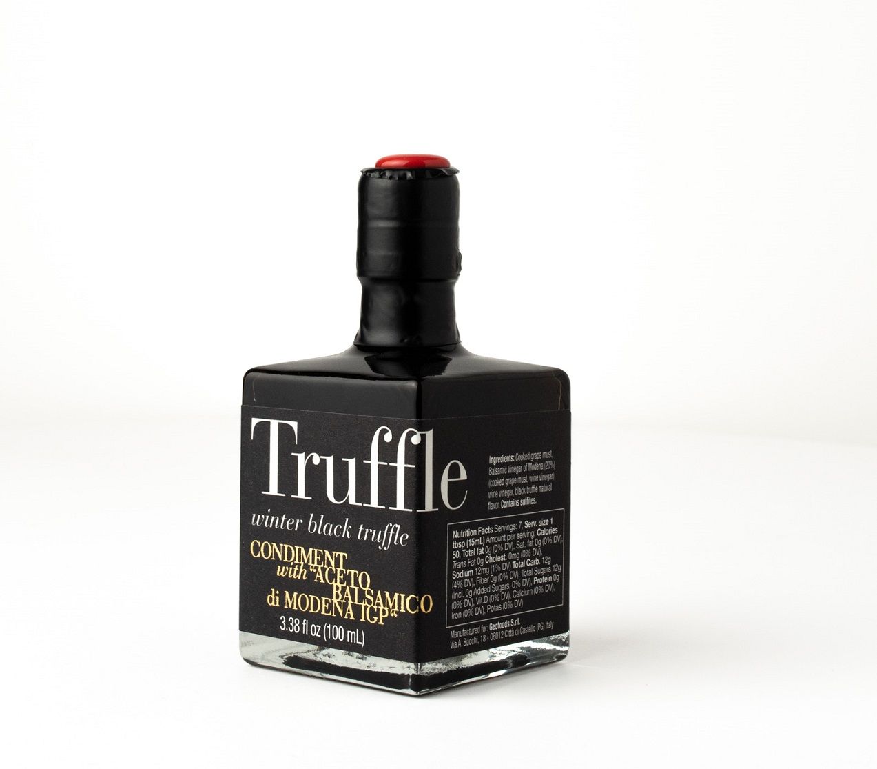 Balsamico azijn met wintertruffel IGP Modena 5 jaar gerijpt op vat 50 ml Balsamico azijn met wintertruffel IGP Modena 5 jaar gerijpt op vat 50 ml