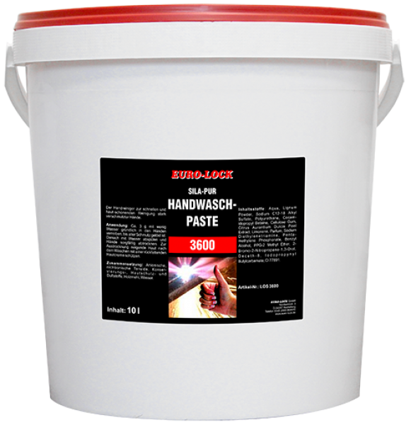 Euro-Lock LOS 3600 - SILA-PUR Handwaschpaste 10 Liter Euro-Lock LOS 3600 - SILA-PUR Handwaschpaste 10 Liter