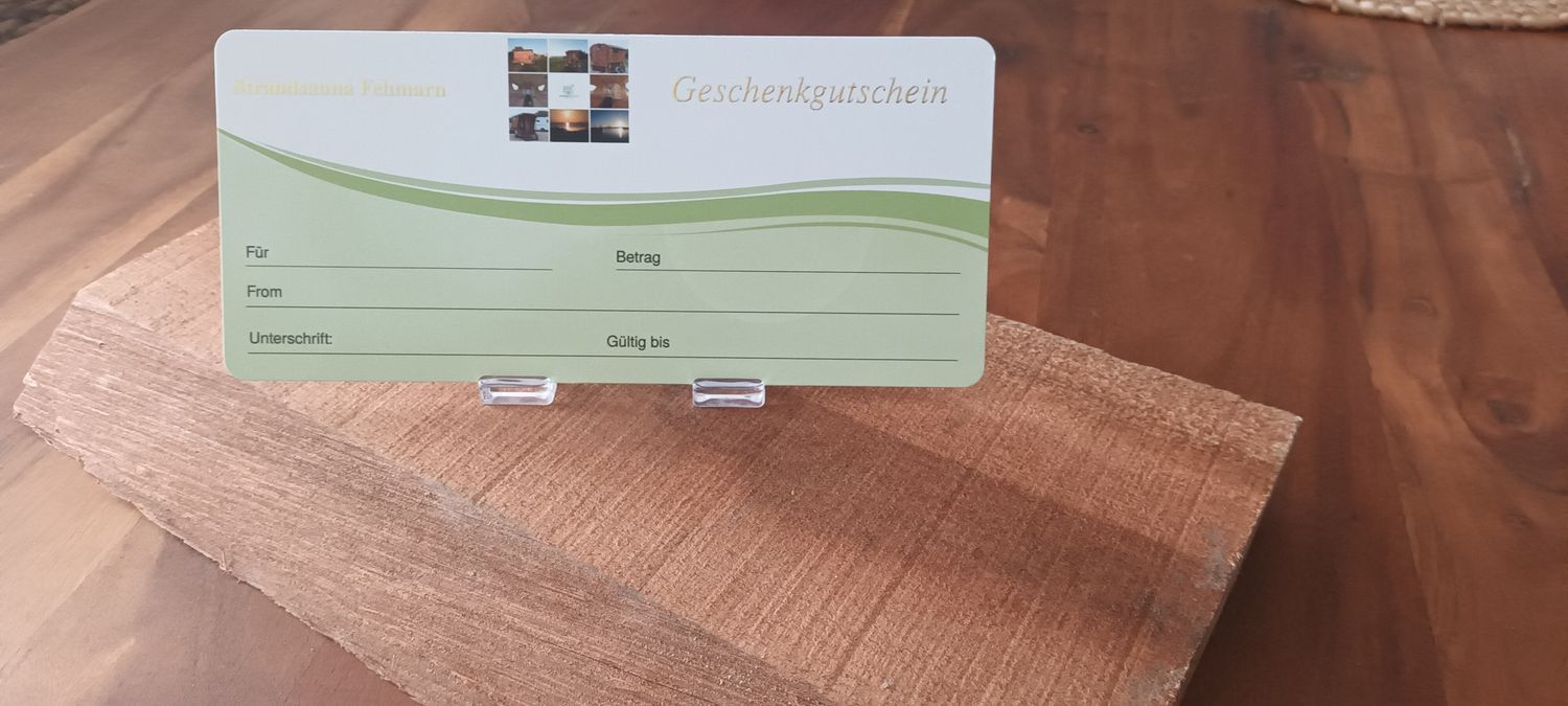Gutschein Sauna Yachthafen Orth