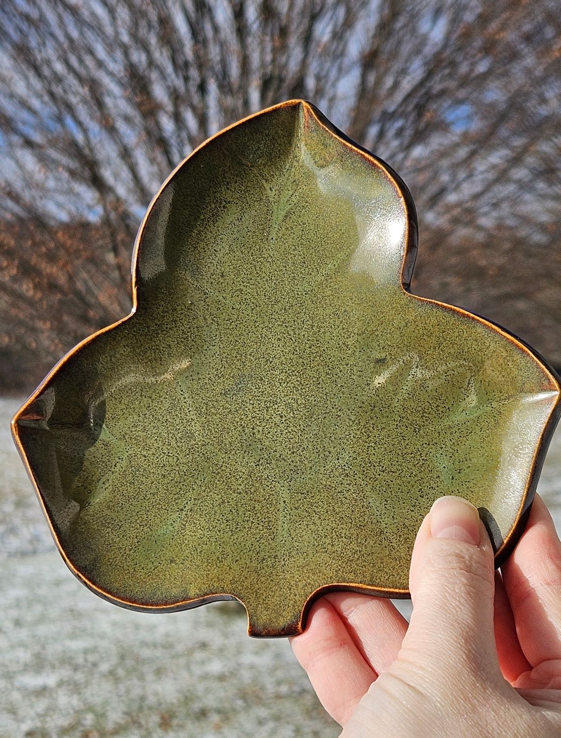 Leaf Trinket Dish