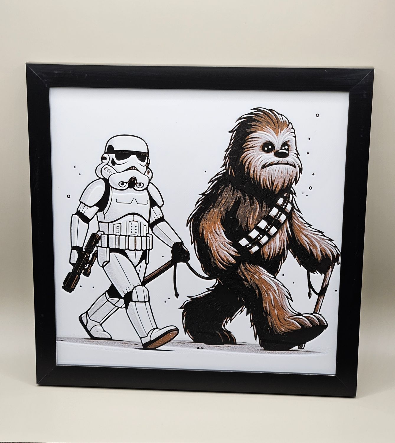 Stormtrooper Walking Chewbacca