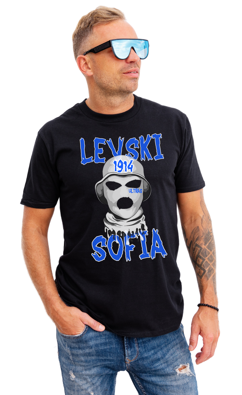 Тениска Levski Sofia Hooligan Mask