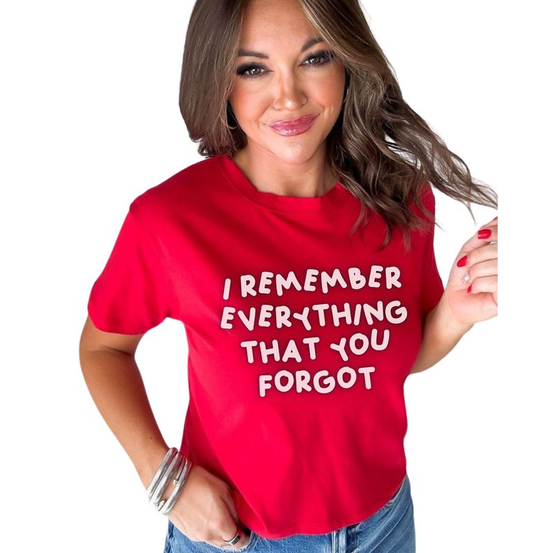 Дамска тениска I REMEMBER