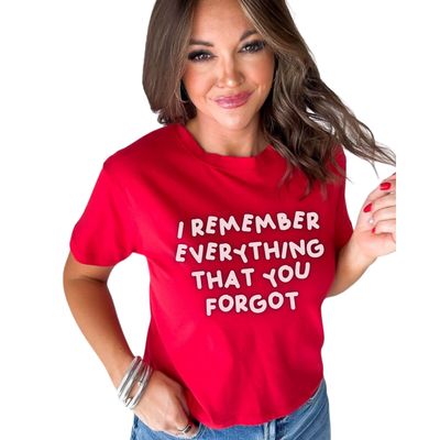 Дамска тениска I REMEMBER