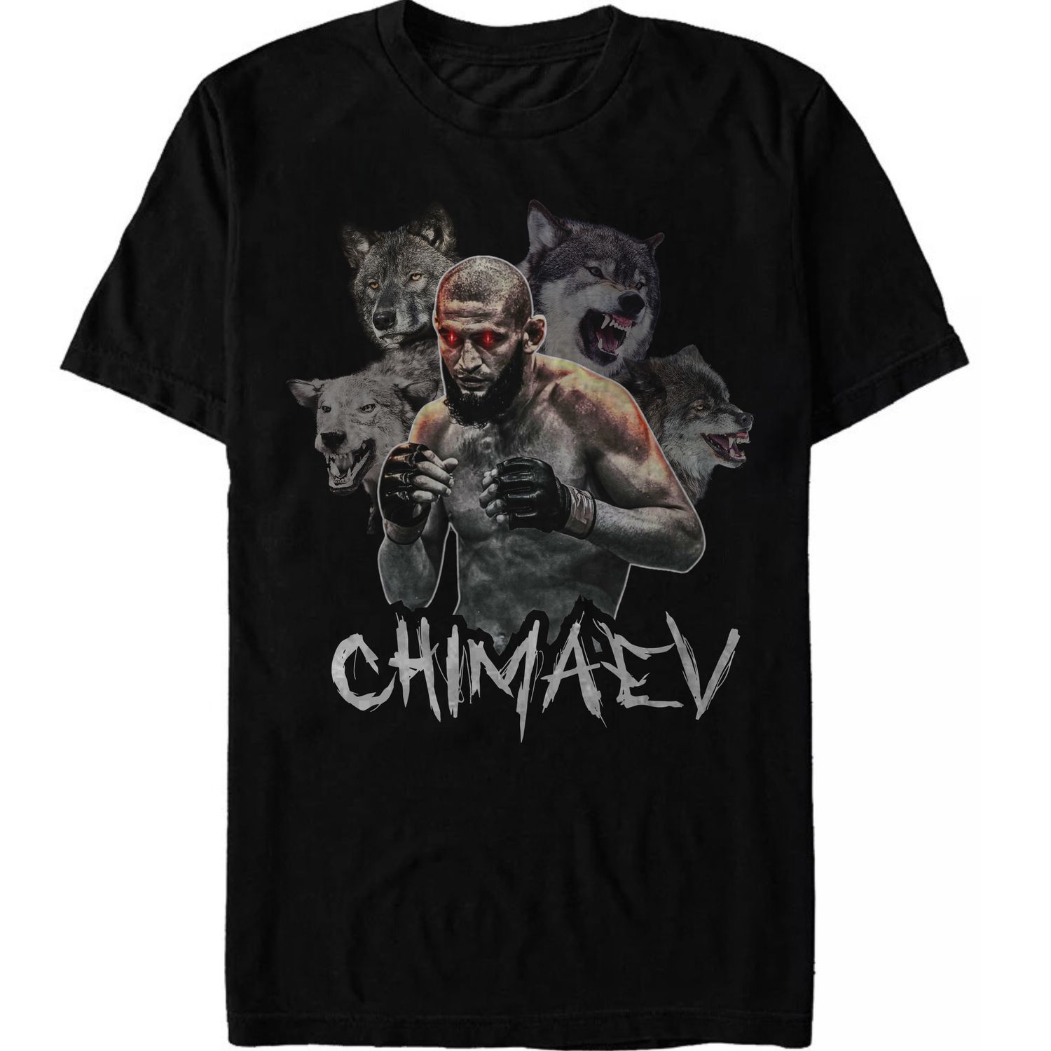 Мъжка памучна тениска Chimaev UFC висок клас