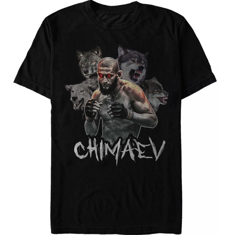 Мъжка памучна тениска Chimaev UFC висок клас