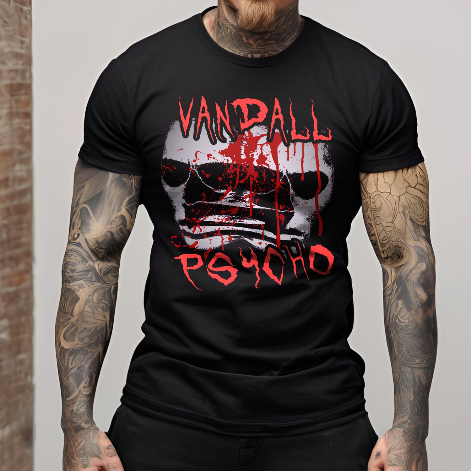 тениска VANDALL PSYCHO - brand Vandall