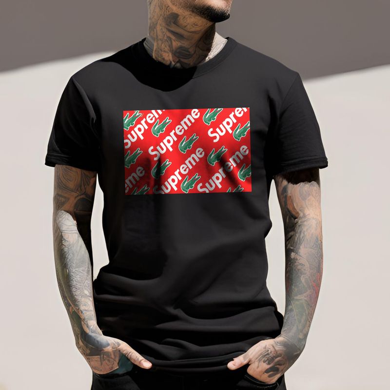 Мъжка тениска Supreme Lacoste