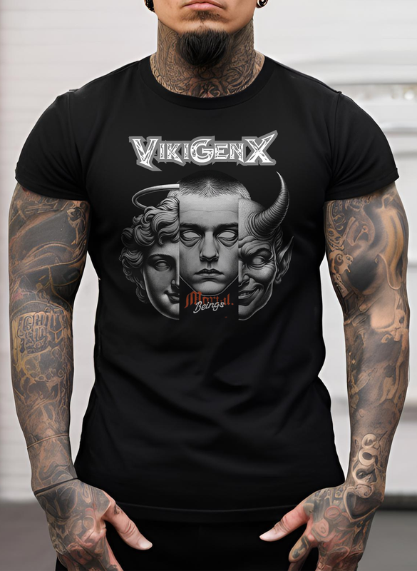 тениска VikiGenX two faces