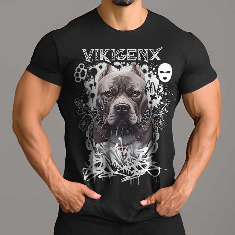 Мъжка тениска Pitbull Thugga VikiGenX