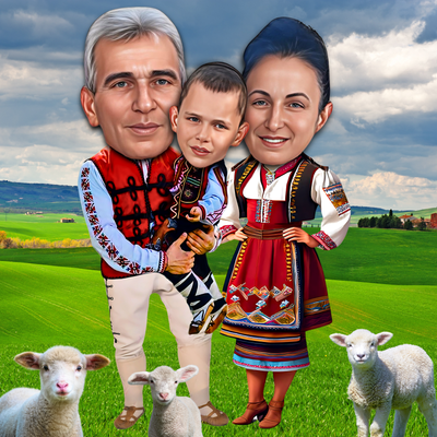 Дигитални карикатури по снимка