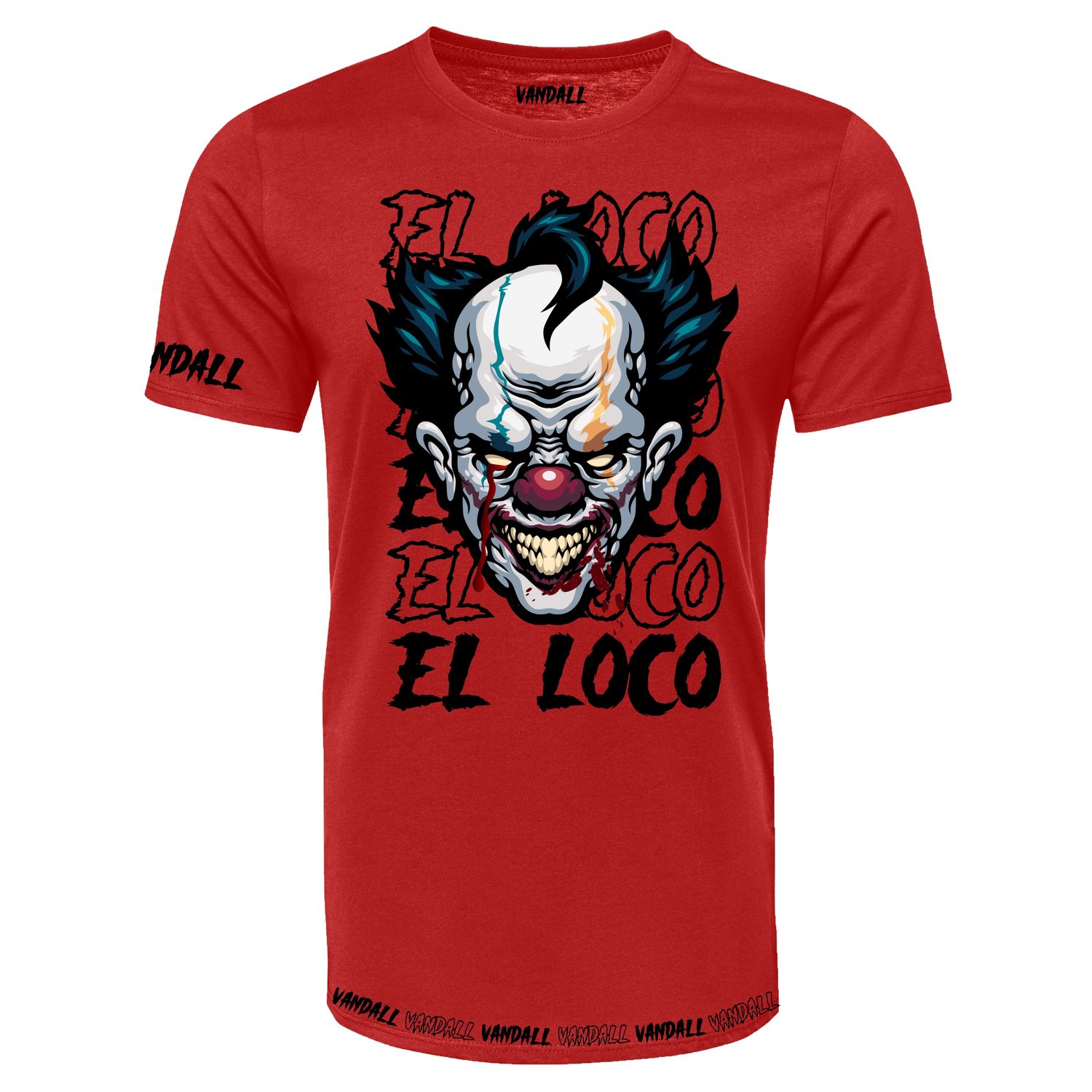 тениска El LOCO CLOWN VANDALL