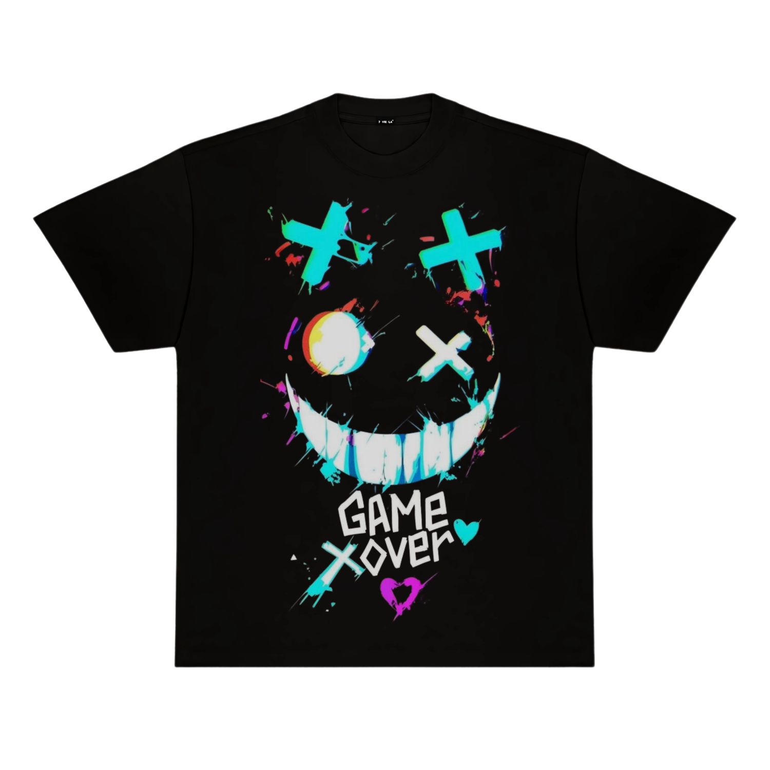 Тениска Oversize Vandall Game Over