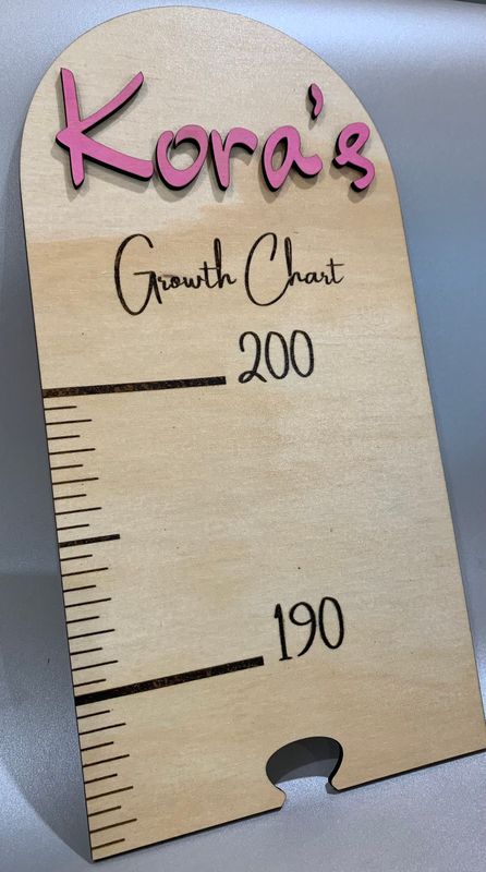 Growth Chart - personalised