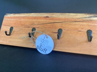 Live Edge Key Racks