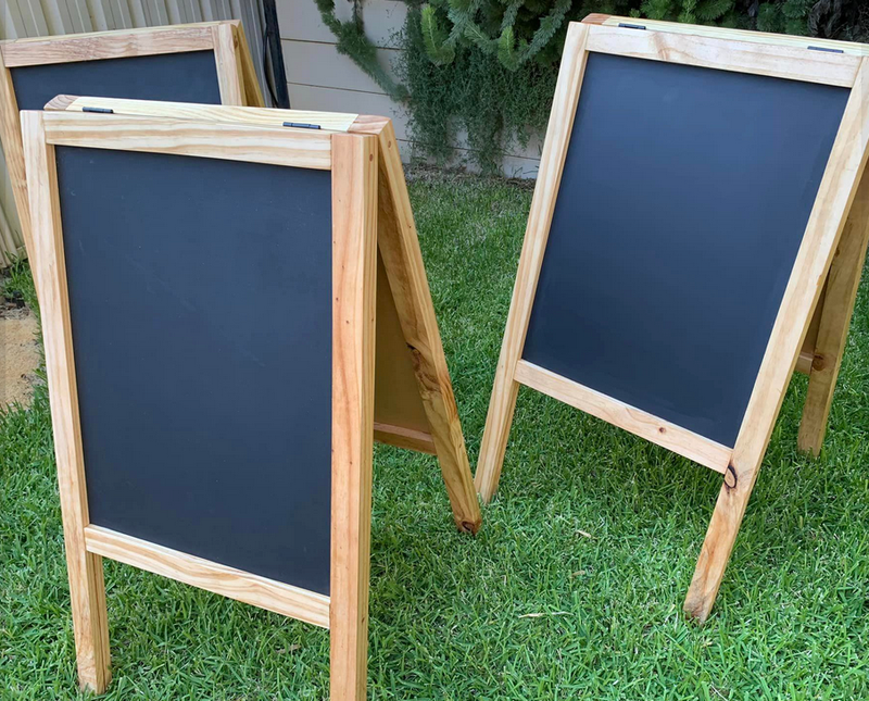 A Frame Chalkboard