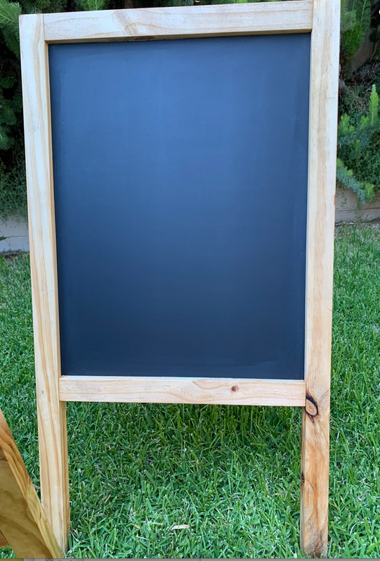 A Frame Chalkboard