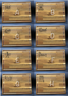 Grooved Steak Plate - chopping board