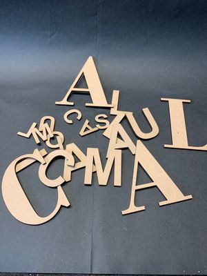 Laser Cut Letter/Numbers