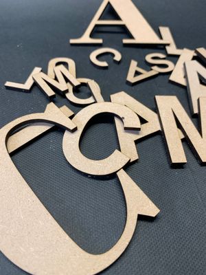 Laser Cut Letter/Numbers