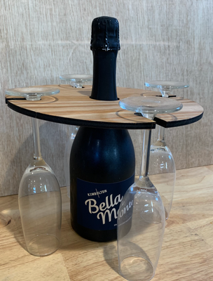 Wine Caddy 2 glass or 4 glass 6mm plywood