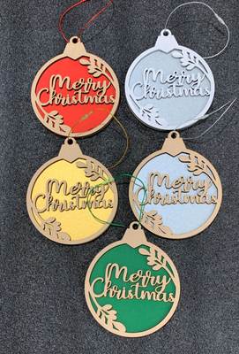 Custom Merry Christmas Bauble