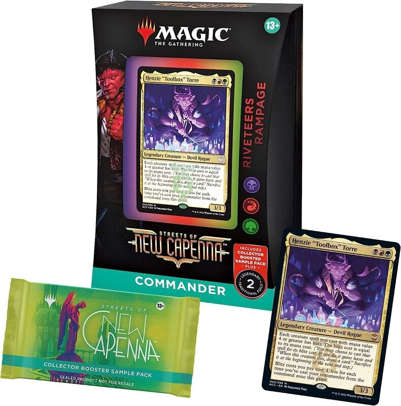 Riveteers Rampage NCC Commander Deck