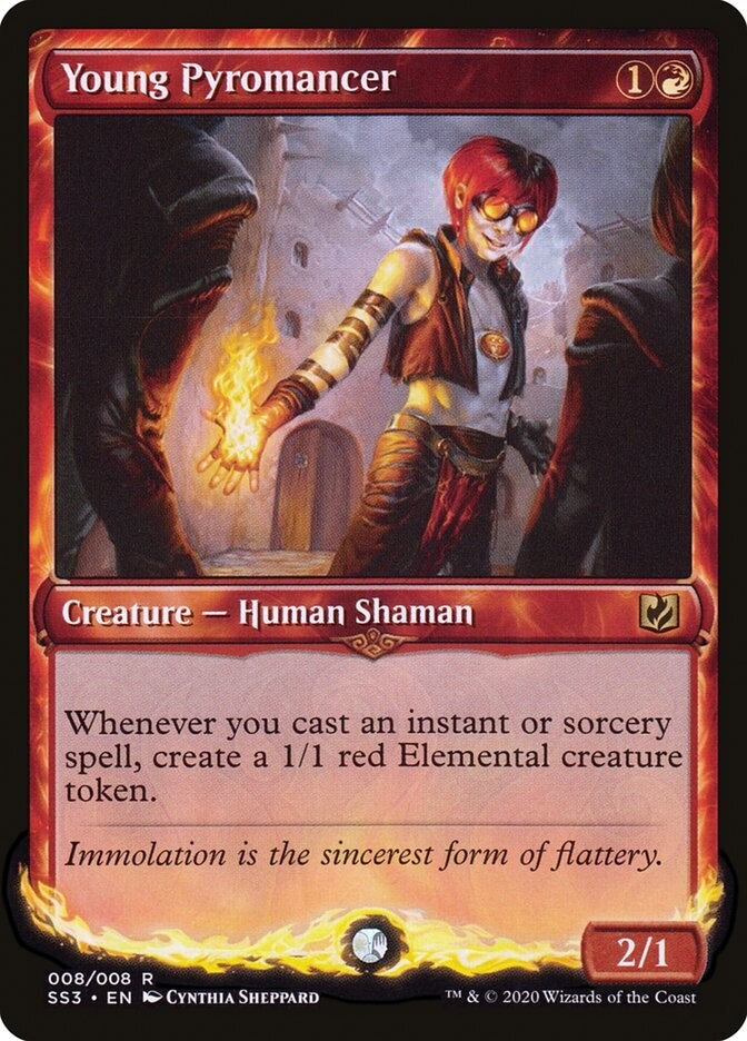 Young Pyromancer (Foil)
