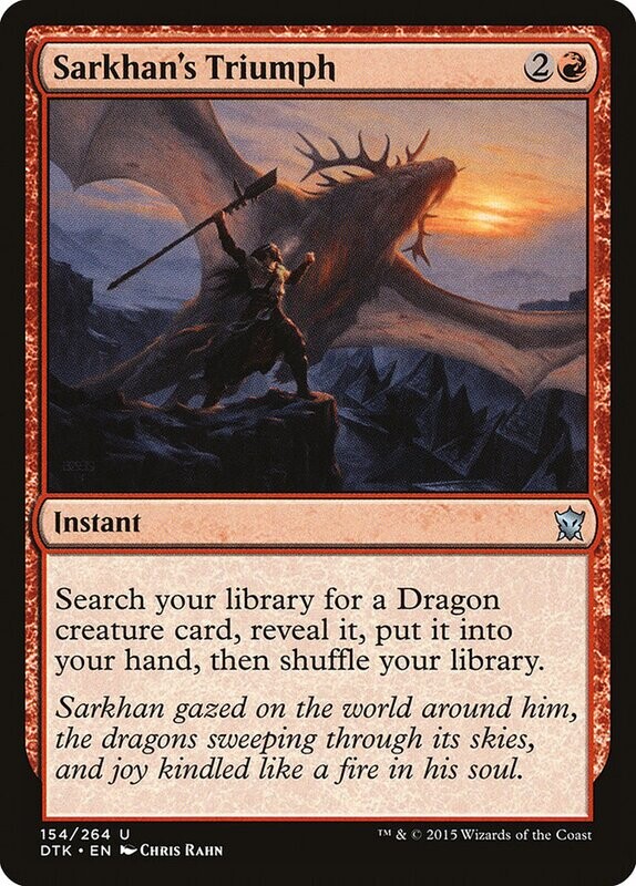Sarkhan&#39;s Triumph