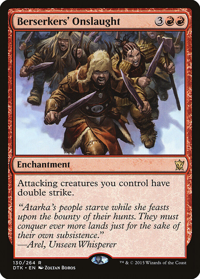 Berserkers&#39; Onslaught