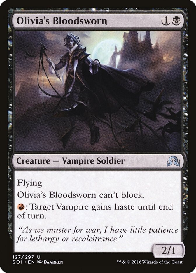 Olivia&#39;s Bloodsworn