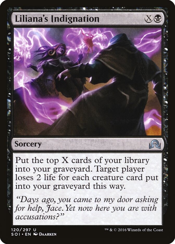 Liliana&#39;s Indignation