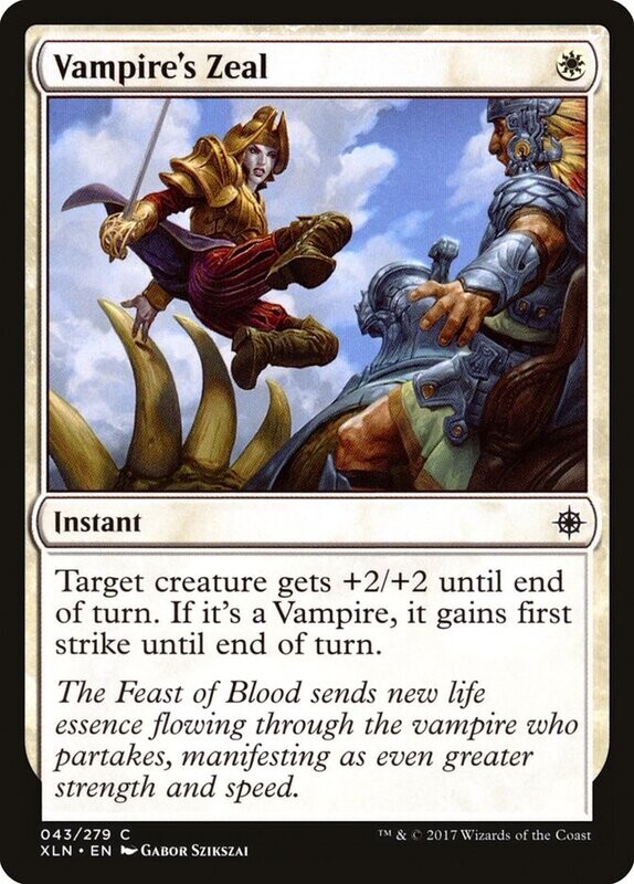 Vampire&#39;s Zeal