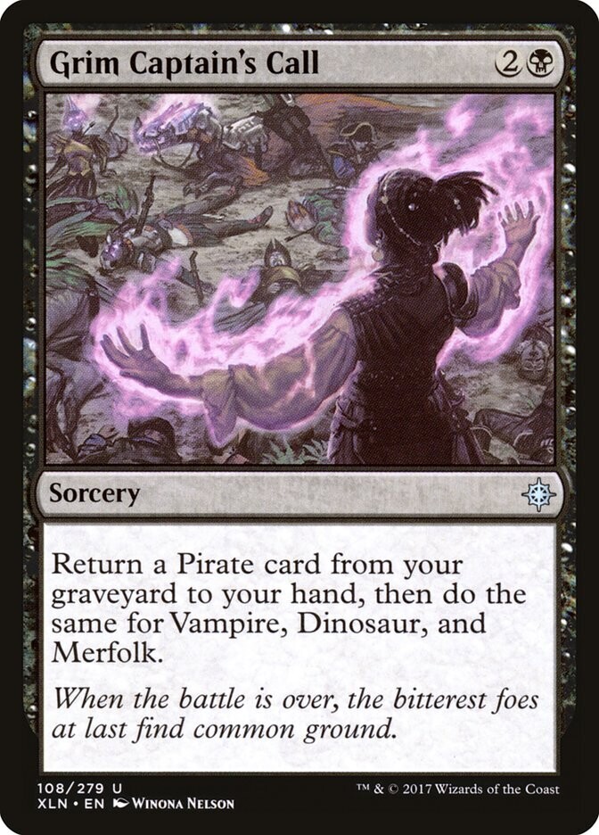 Grim Captain&#39;s Call
